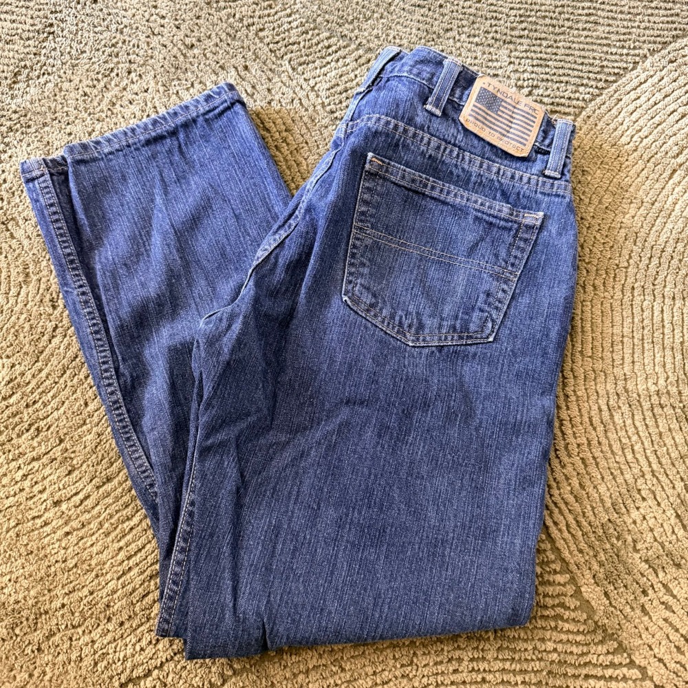 Tyndale FRC Mens Flame Resistant Jeans Blue Denim CAT 2 Work Pants W34 L30 USA